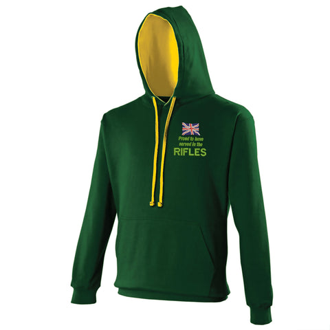 Proud to Have Served in The Rifles Hoodie