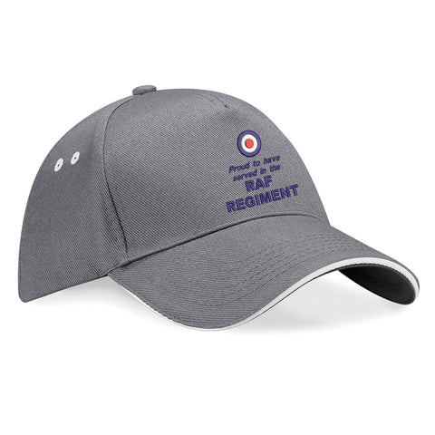 Proud to Have Served in The RAF Regiment Baseball Cap