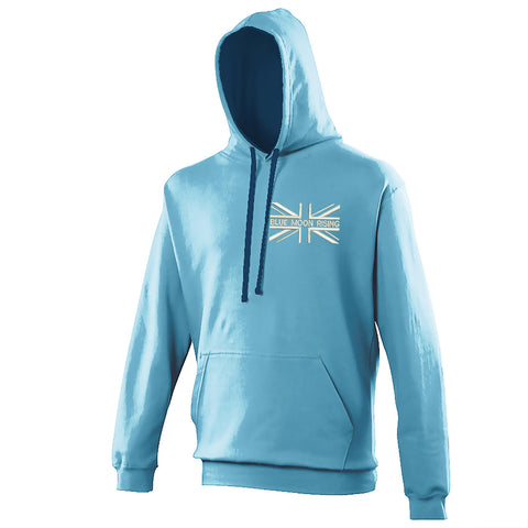 Blue Moon Rising Union Jack Hoodie