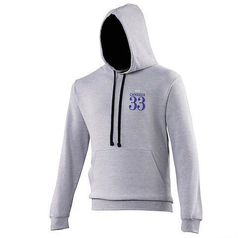 Caniggia 33 Embroidered Contrast Hoodie