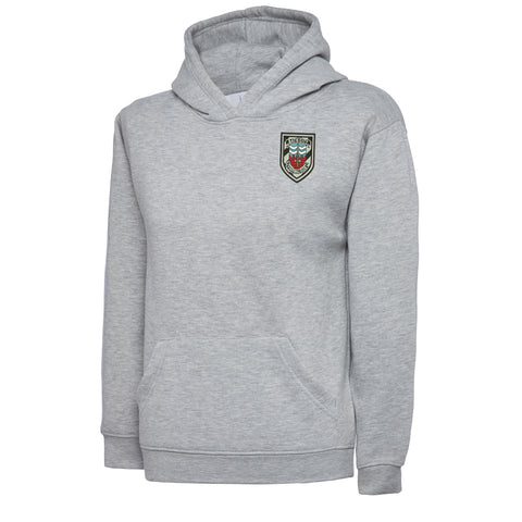 Retro Bath City Embroidered Children's Hoodie