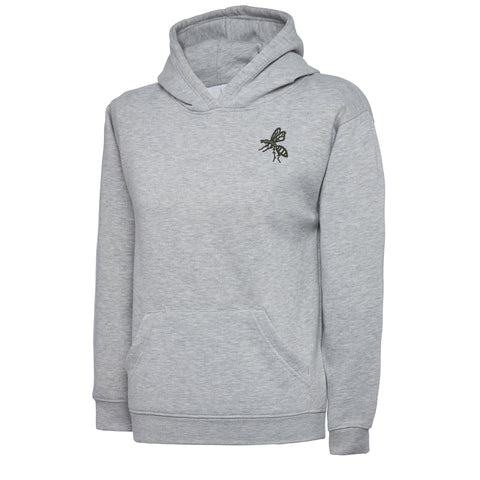 Retro Wasps 1867 Embroidered Children's Hoodie