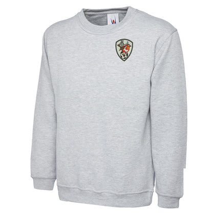 Retro Bristol City 1976 Embroidered Classic Sweatshirt