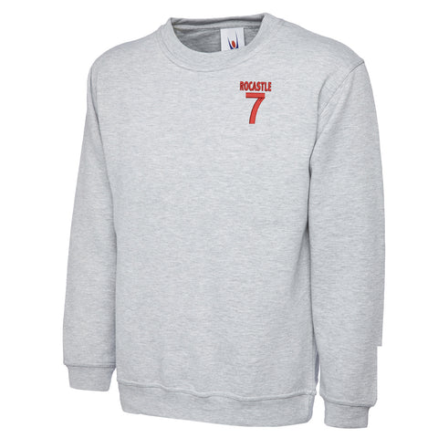 Rocastle 7 Embroidered Classic Sweatshirt