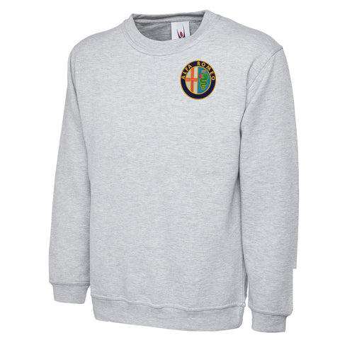 Alfa Romeo Logo Golden Car Sweatshirt