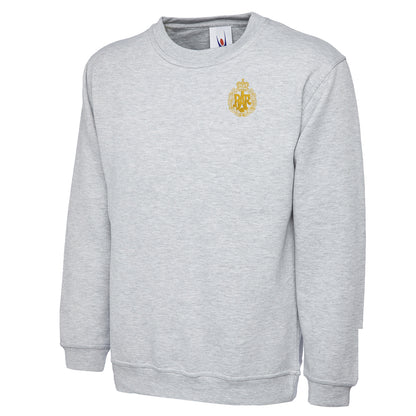 RAF Cap Badge  Embroidered Classic Sweatshirt