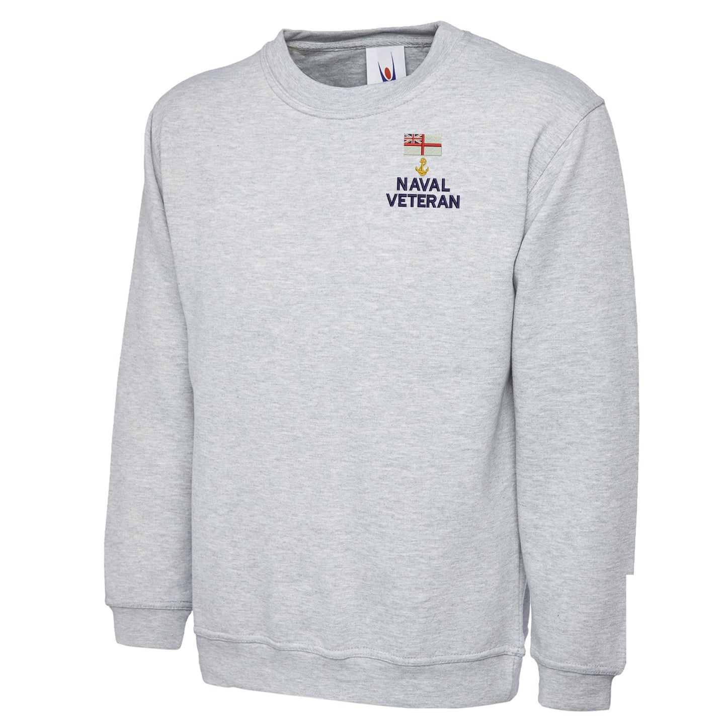 White Ensign Naval Anchor Veteran Sweatshirt