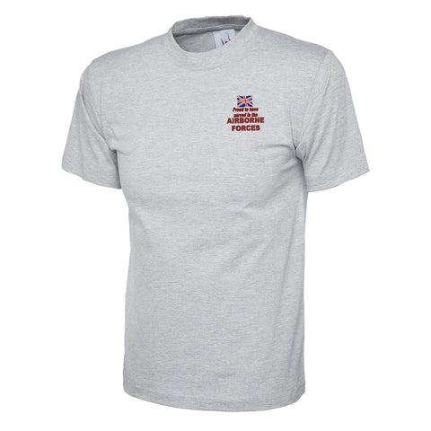 Proud to Have Served in The Airborne Forces Embroidered Children's T-Shirt