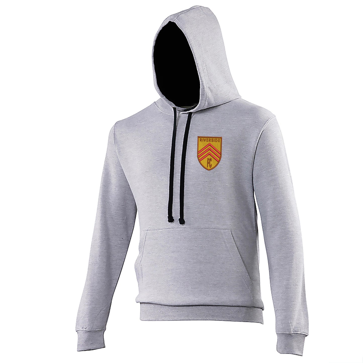 Retro Riverside FC Embroidered Contrast Hoodie