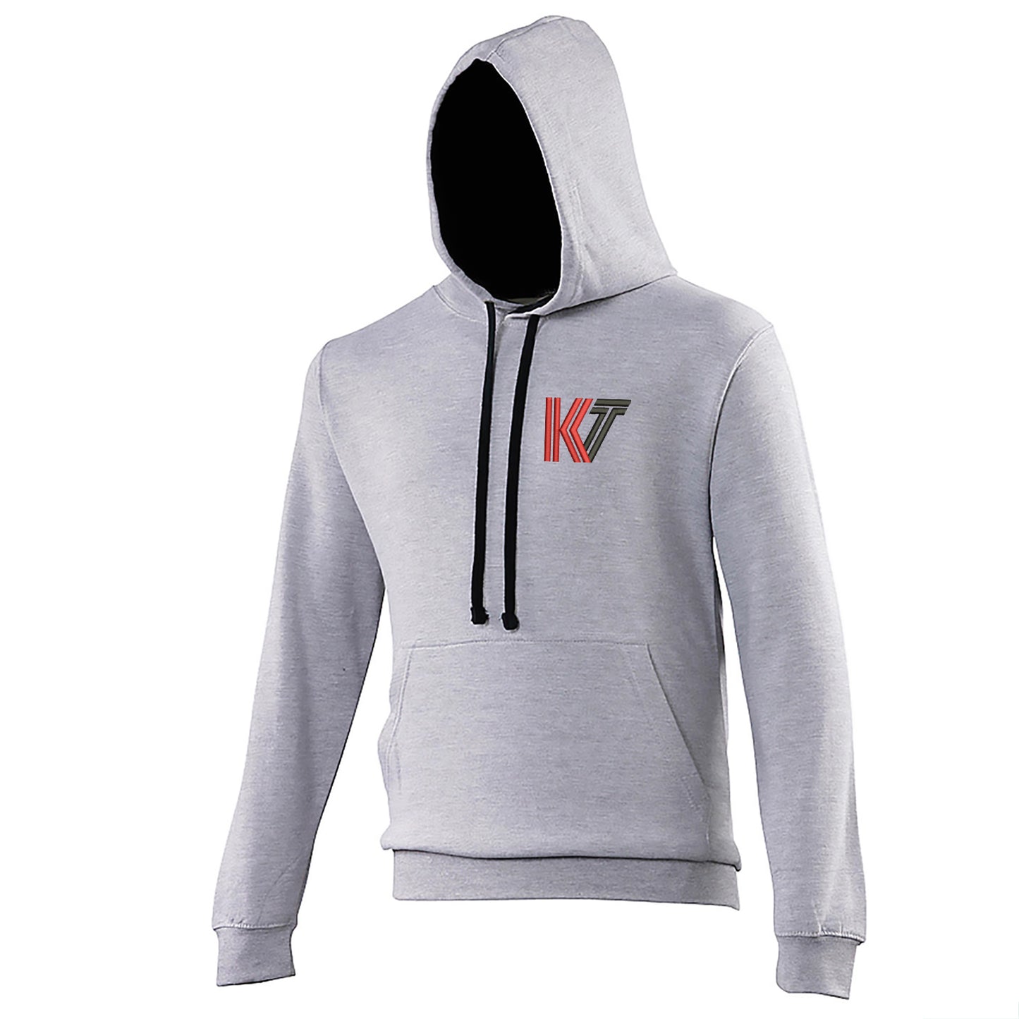 Retro Kettering Town Embroidered Contrast Hoodie