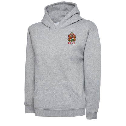 Retro Bristol City 1950s Embroidered Children's Hoodie