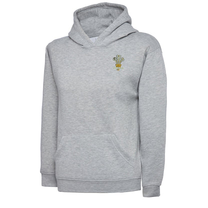 Royal Regiment of Wales Embroidered Children's Hoodie