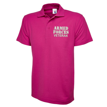 Armed Forces Veteran Polo Shirt