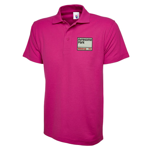 Ayresome Park TS1 Embroidered Classic Polo Shirt