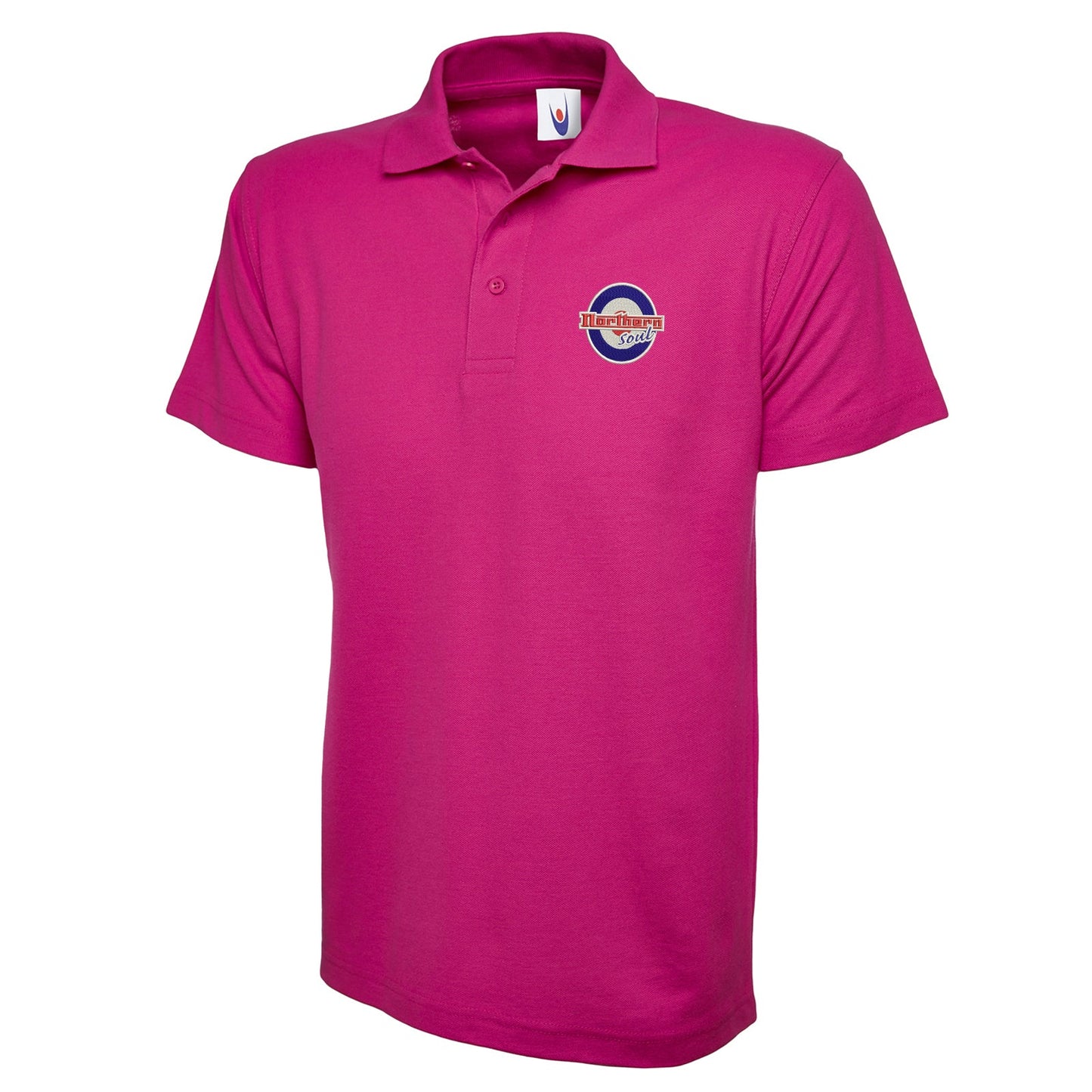 Northern Soul Roundel Embroidered Classic Polo Shirt