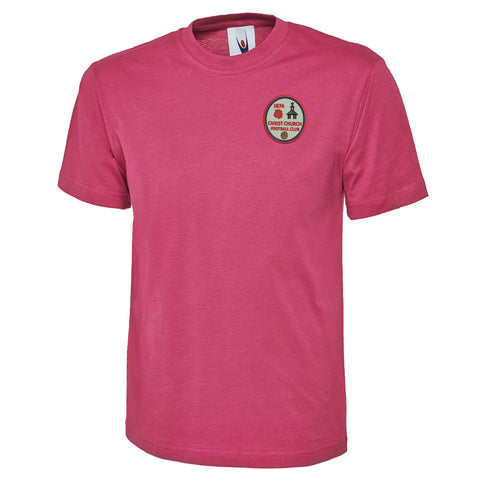 Retro Christ Church FC Embroidered Classic T-Shirt