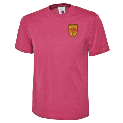 Retro Riverside FC Embroidered Classic T-Shirt