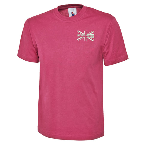 The Tractor Boys Union Jack Embroidered Classic T-Shirt