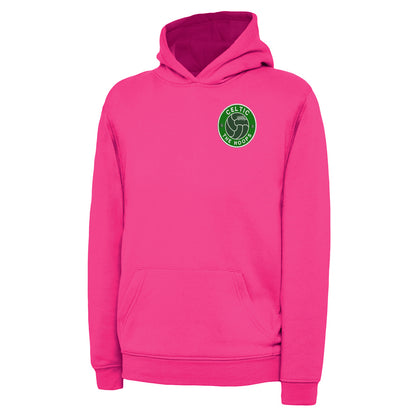 The Hoops Old School Ball Embroidered Children's Hoodie