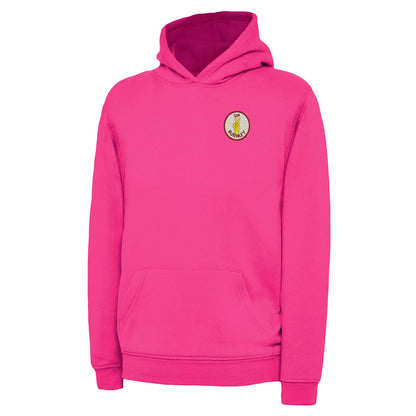 Retro Up Burnley 1972 Embroidered Children's Hoodie