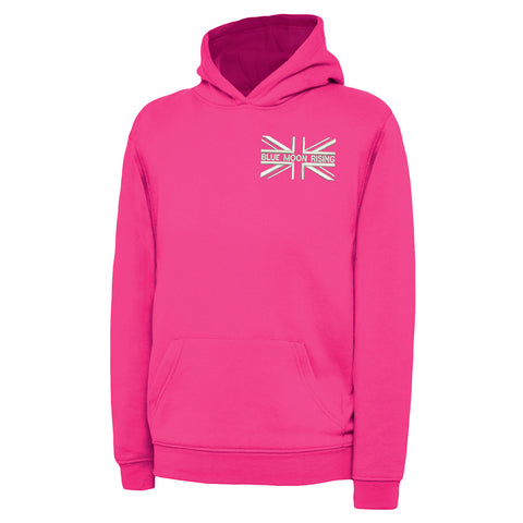 Blue Moon Rising Union Jack Hoodie