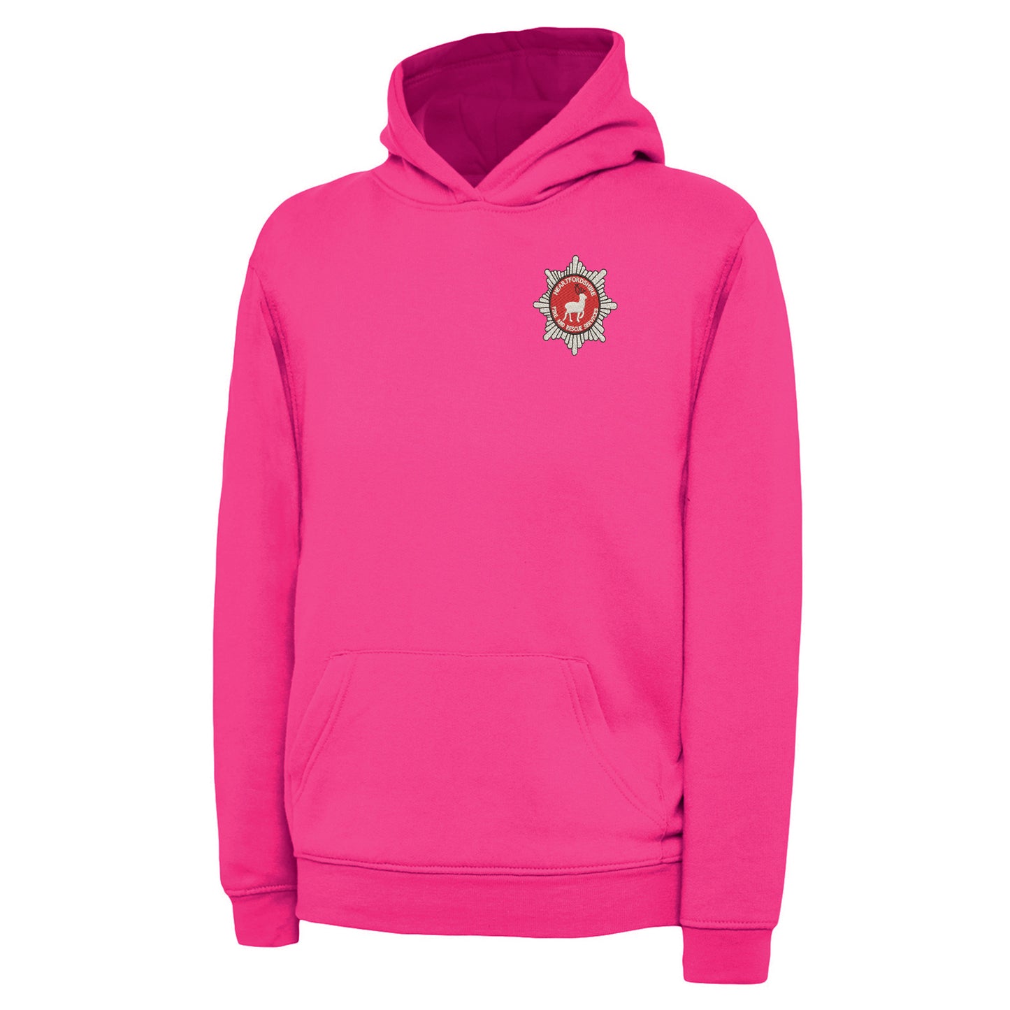 Hertfordshire Fire Service Embroidered Children's Hoodie