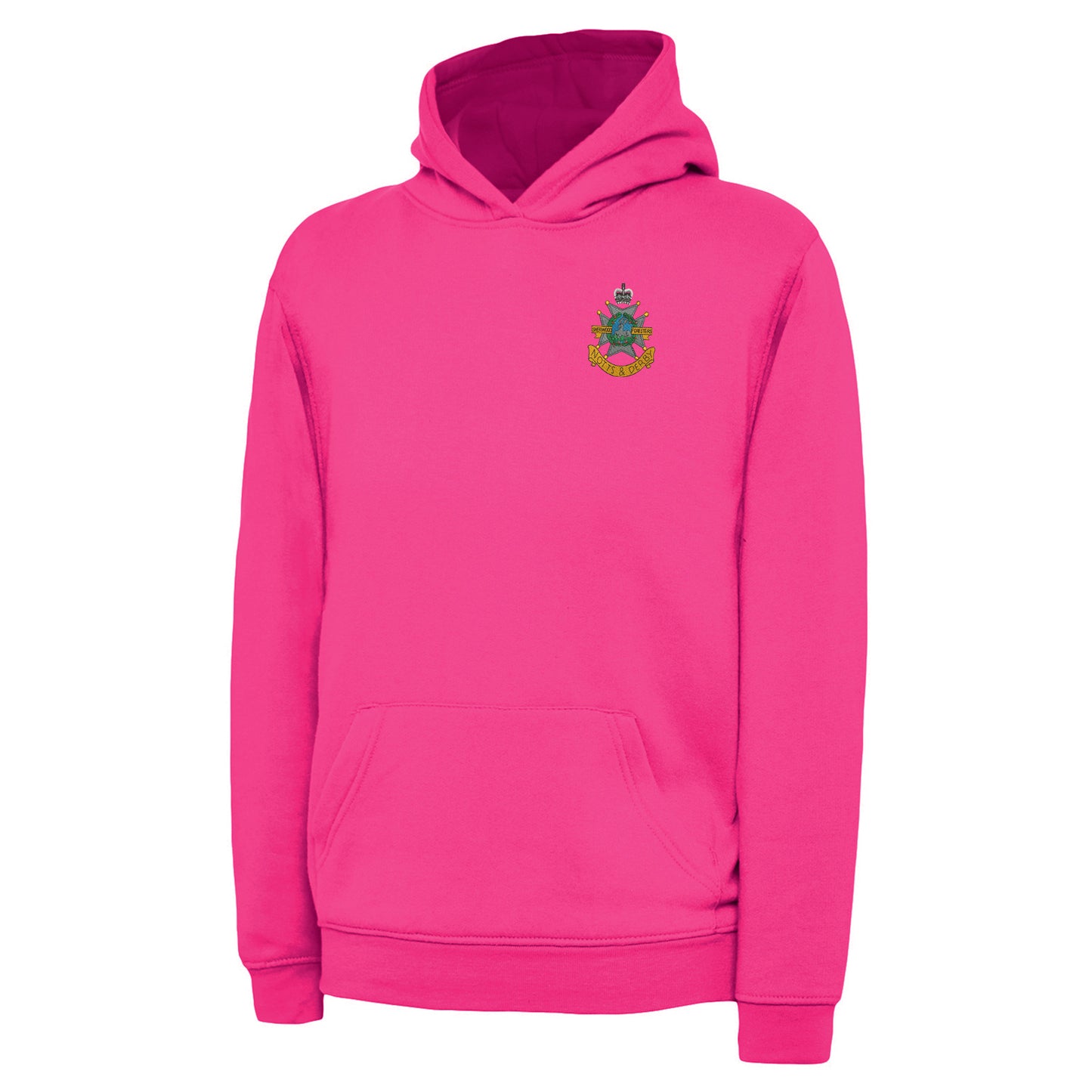 Sherwood Foresters Embroidered Children's Hoodie