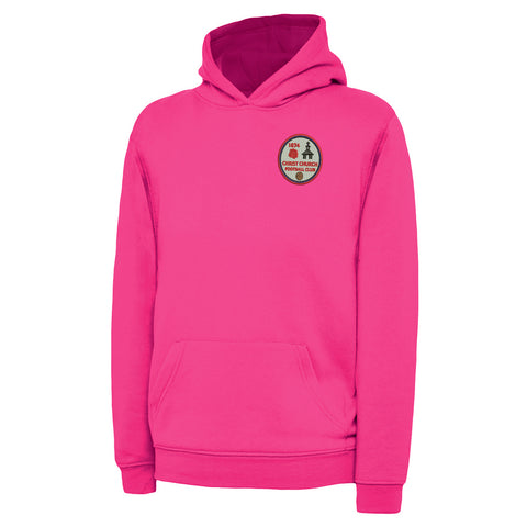 Retro Christ Church FC Embroidered Children's Hoodie