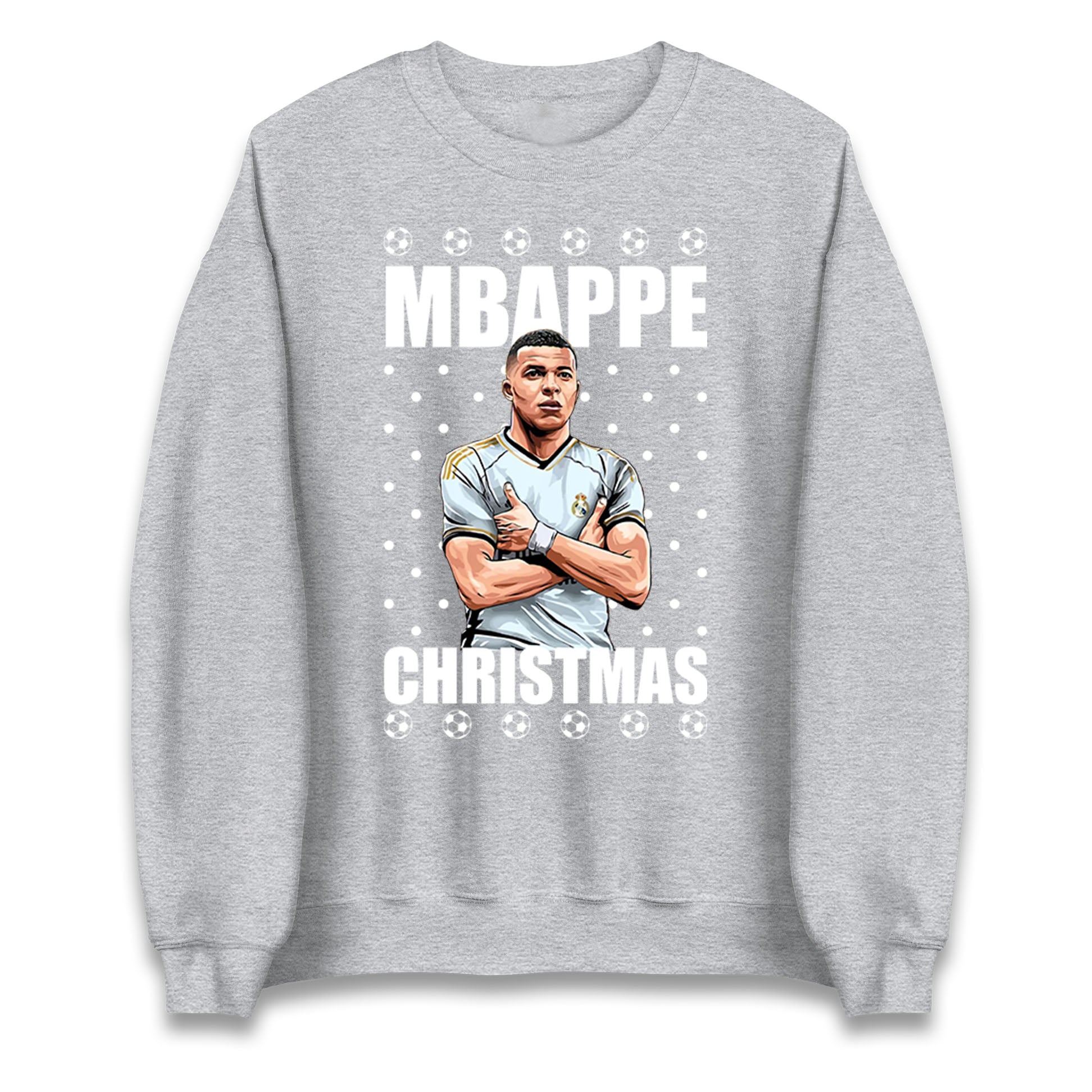 kylian mbappe christmas sweatshirt