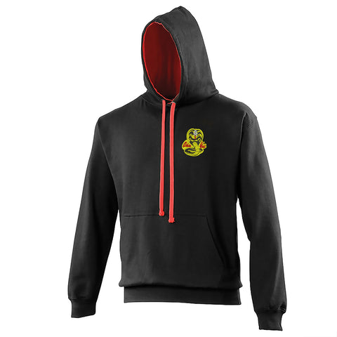 Cobra Kai Embroidered Contrast Hoodie