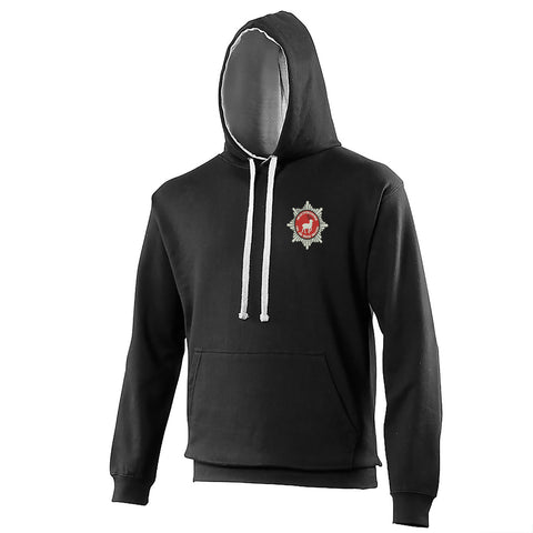 Hertfordshire Fire Service Embroidered Contrast Hoodie