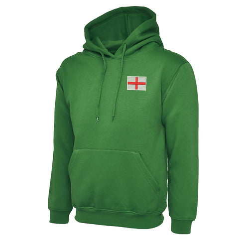 Flag of England Embroidered Hoodie