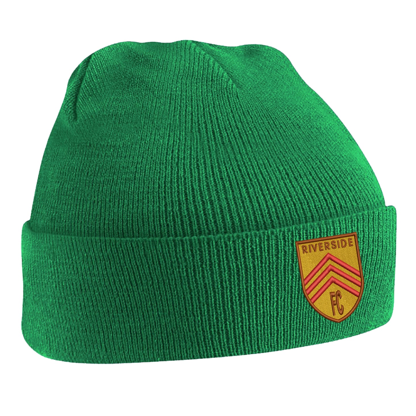 Retro Riverside FC Embroidered Beanie Hat