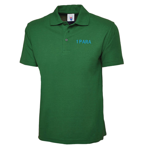 1 PARA Embroidered Classic Polo Shirt