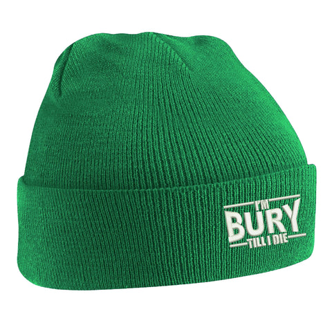 I'm Bury Till I Die Embroidered Beanie Hat