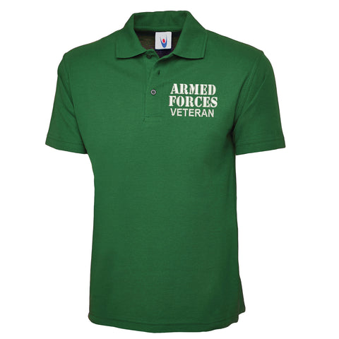 Armed Forces Veteran Polo Shirt