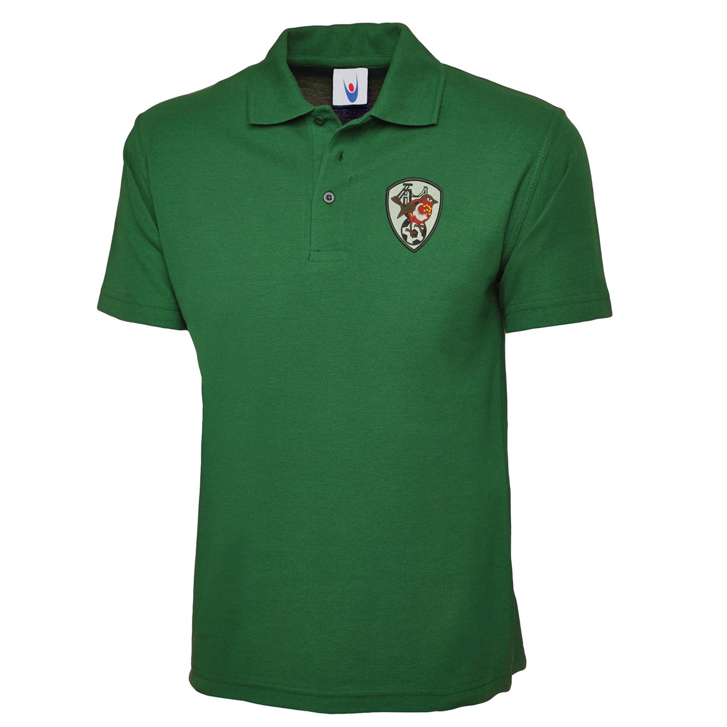 Retro Bristol City 1976 Embroidered Classic Polo Shirt