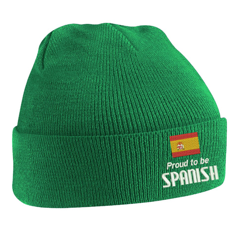 Proud to be Spanish Beanie Hat