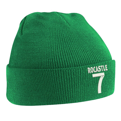 Rocastle 7 Embroidered Beanie Hat