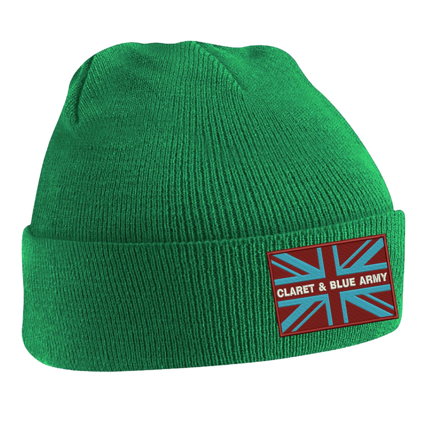 Claret & Blue Army Coloured Union Jack Hat