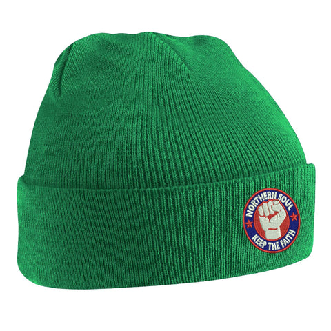 Northern Soul Keep The Faith Beanie Hat