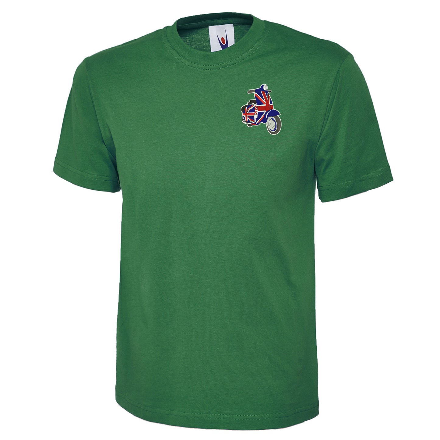 MOD Union Jack Scooter Embroidered Classic T-Shirt