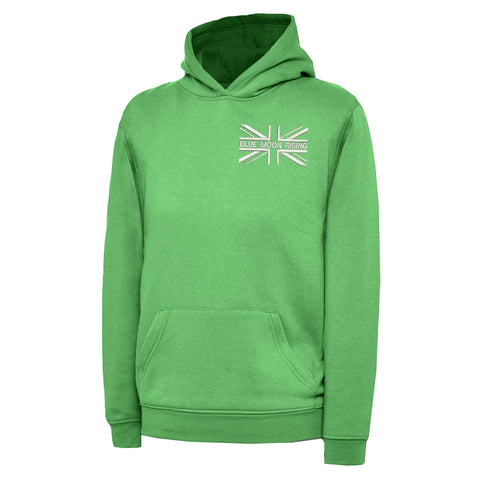 Blue Moon Rising Union Jack Hoodie