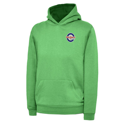 Northern Soul Roundel Embroidered Children's Hoodie