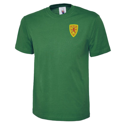 Retro Scotland 1879 Classic Embroidered T-Shirt