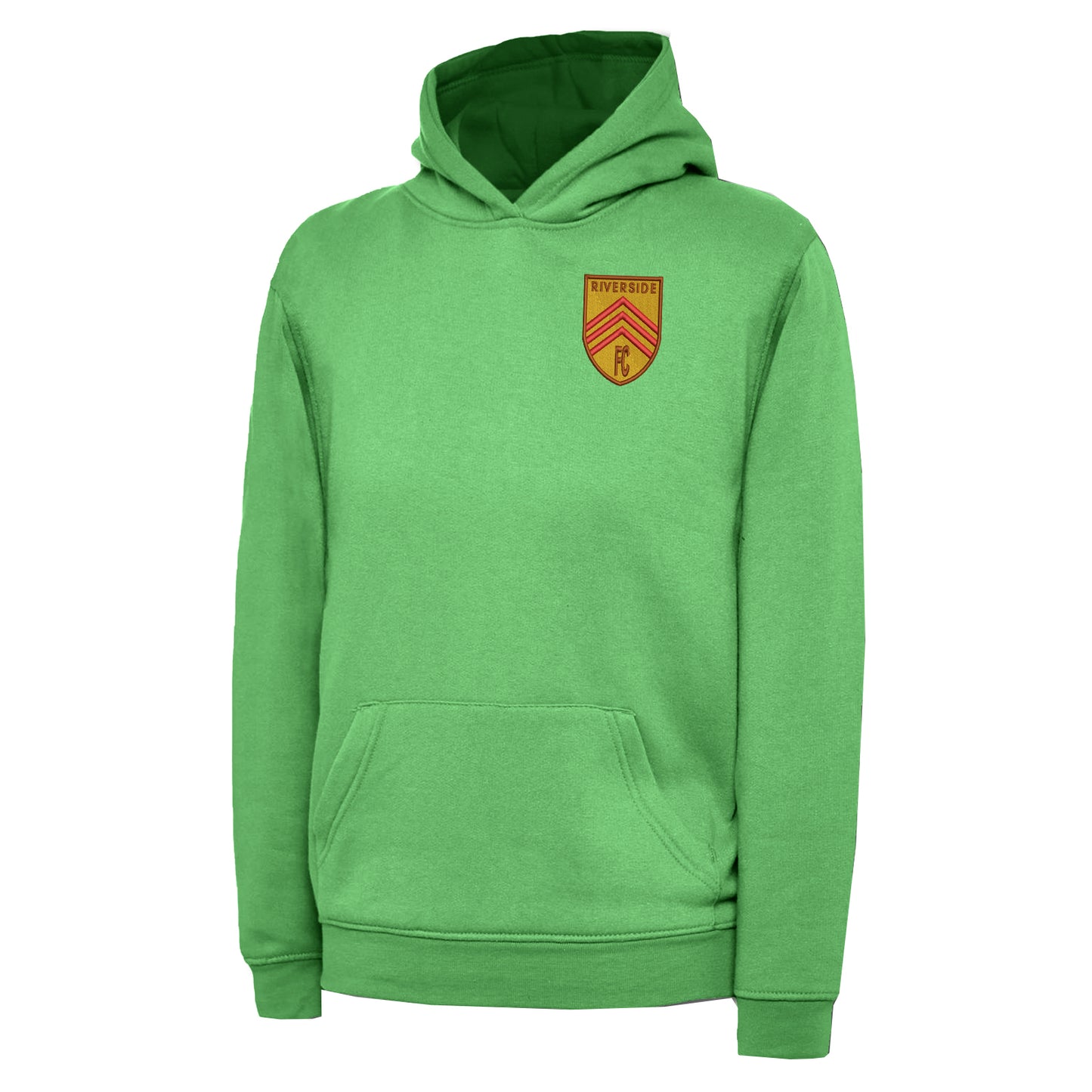 Retro Riverside FC Embroidered Children's Hoodie