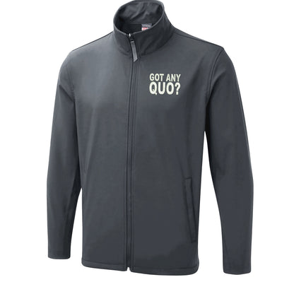 Got Any Quo Embroidered Lightweight Soft Shell Jacket