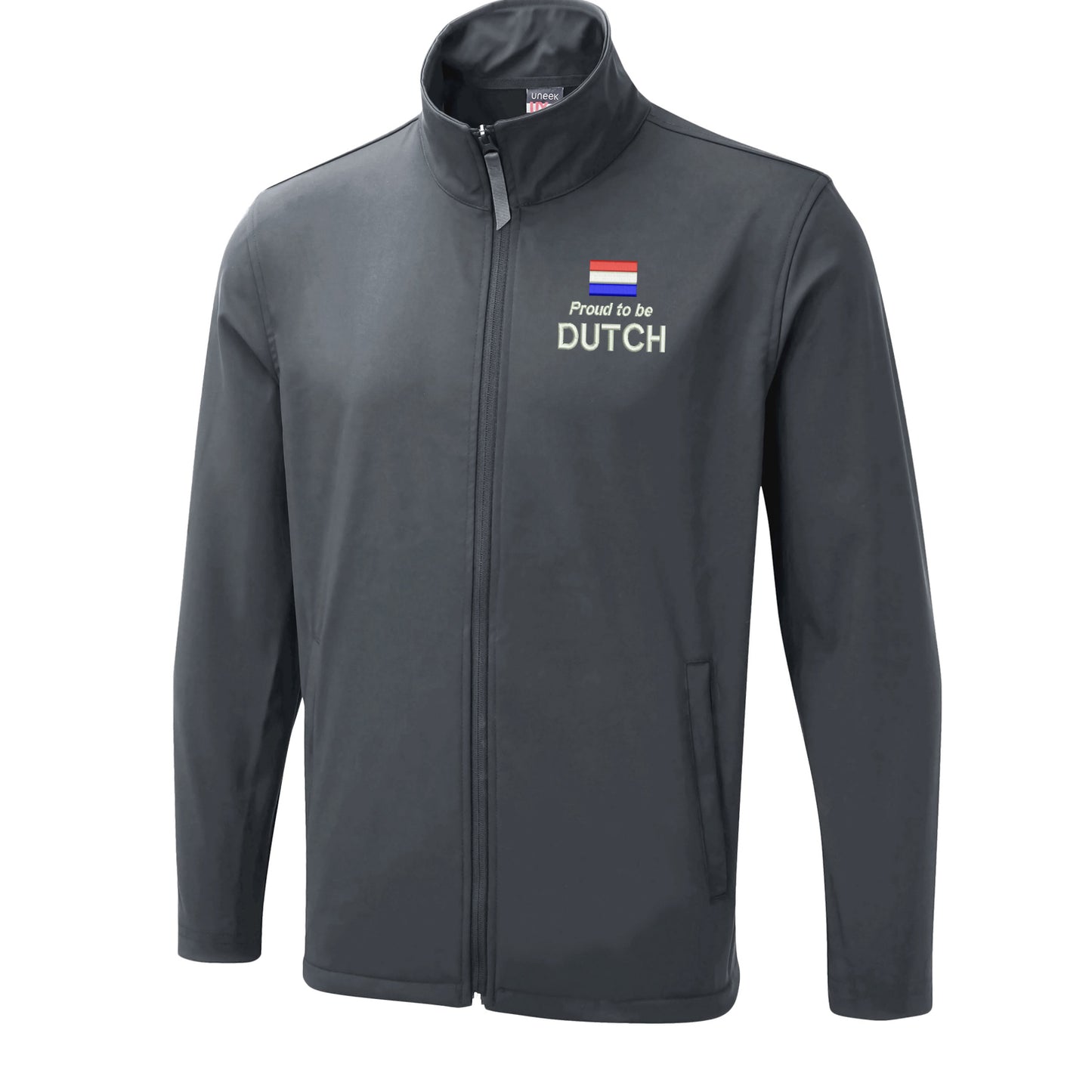 Proud to be Dutch Embroidered Lightweight Soft Shell Jacket