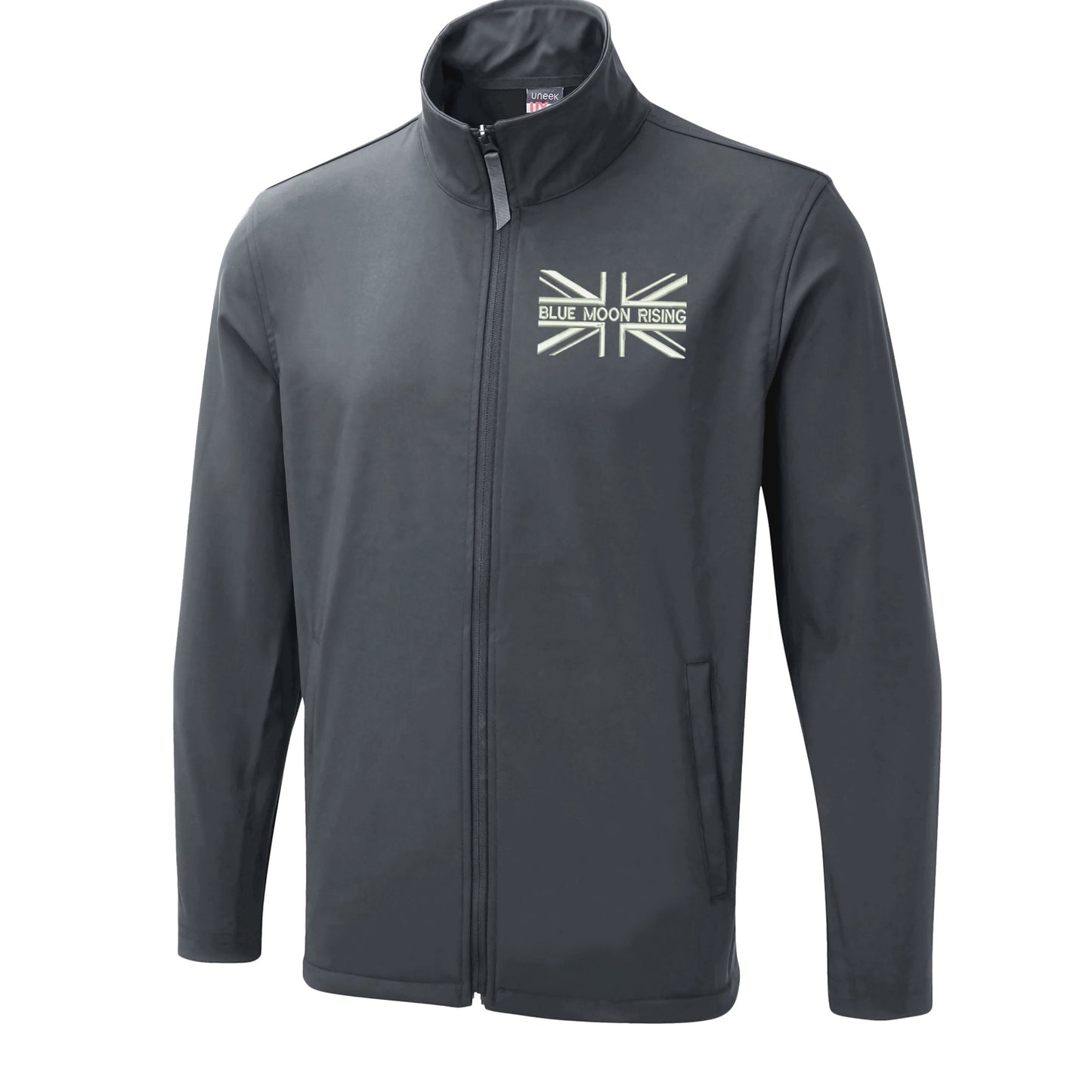 Blue Moon Rising Union Jack Softshell Jacket