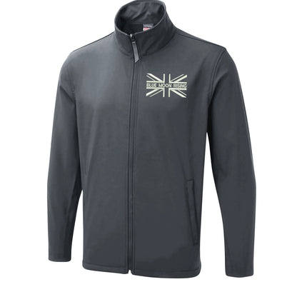 Blue Moon Rising Union Jack Softshell Jacket